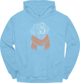 Black Labrador - Winter Dog Hoodie