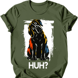 Black Labrador - Huh Dog T-Shirt