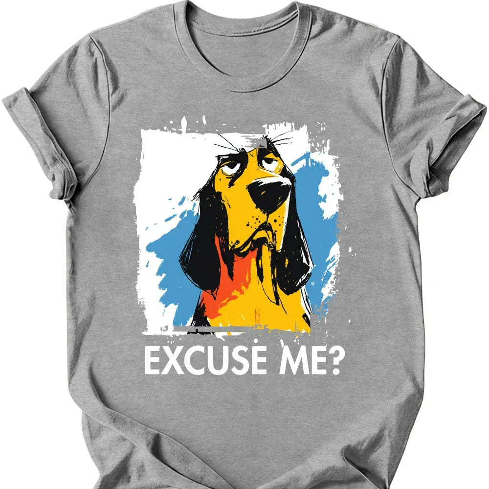 Bloodhound excuse me tee sport grey