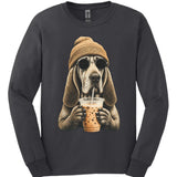 Bloodhound - Hipster Dog Long Sleeve