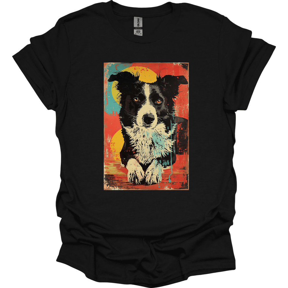 Border Collie - Punk Dog T-Shirt