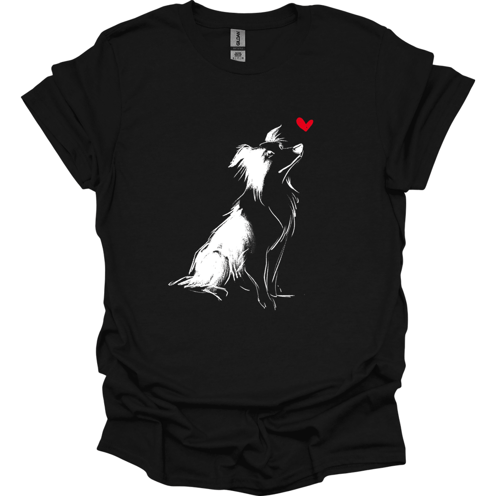 Border Collie - Sketch Dog T-Shirt