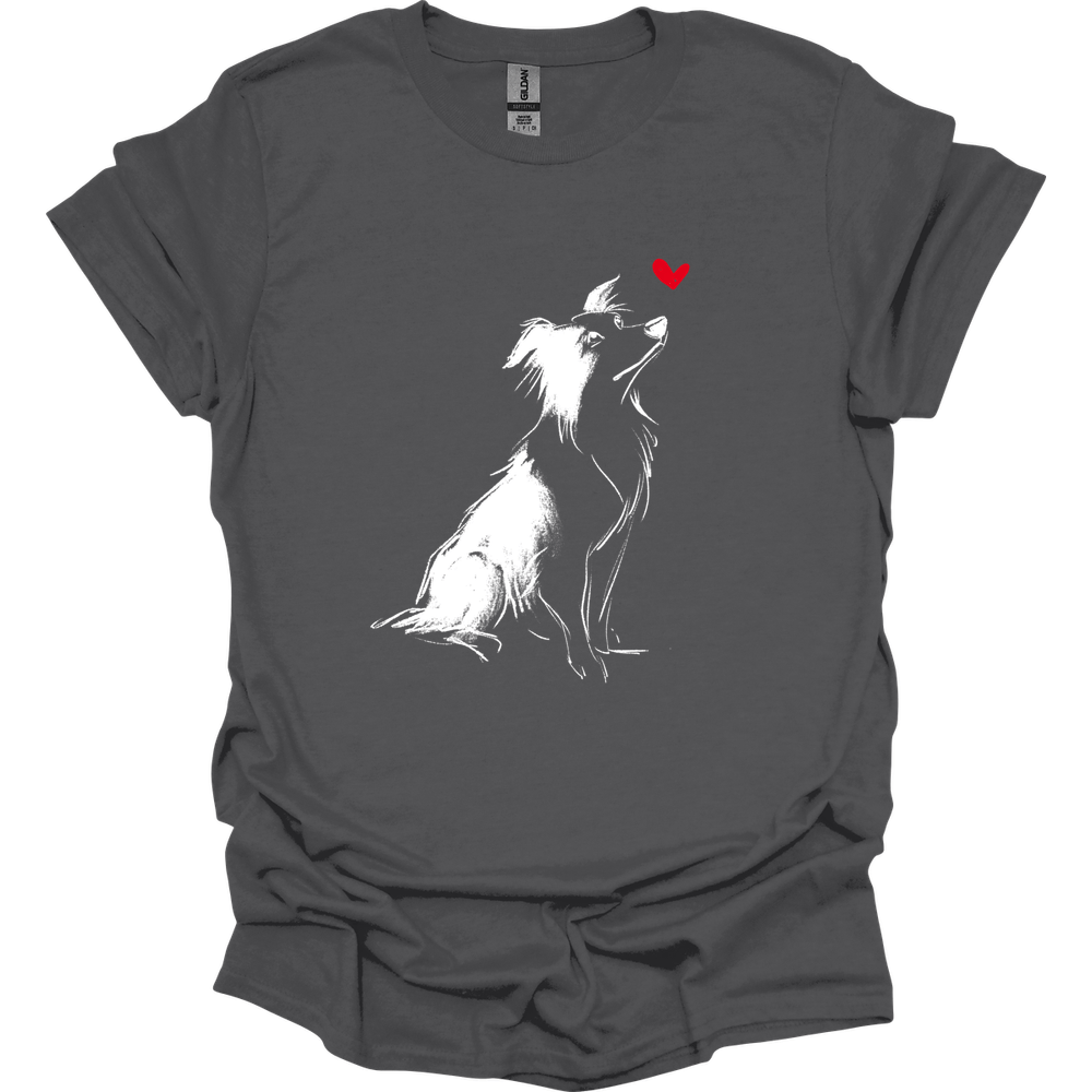 Border Collie - Sketch Dog T-Shirt