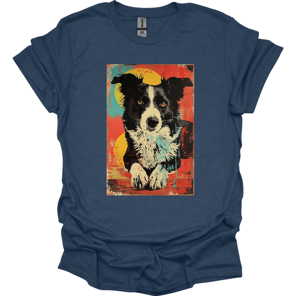Border Collie - Punk Dog T-Shirt