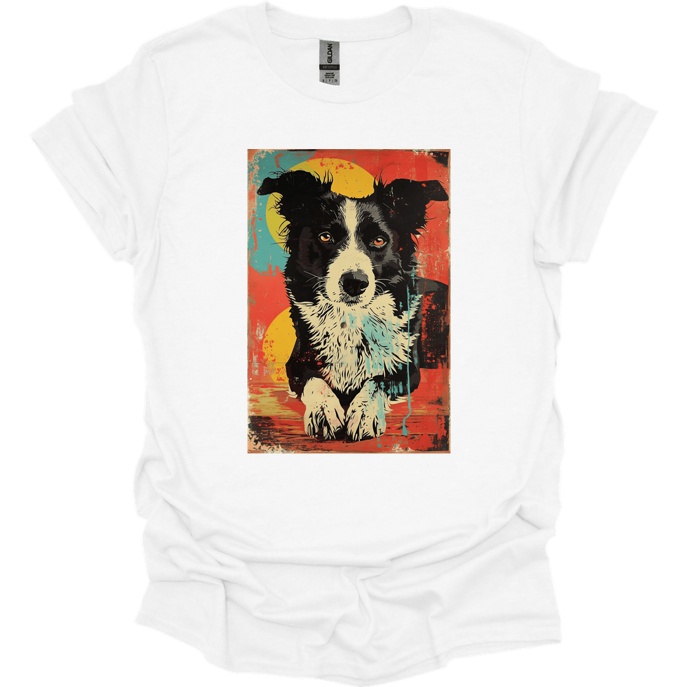 Border Collie - Punk Dog T-Shirt