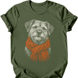 Border Terrier - Winter Dog T-Shirt