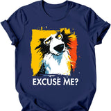 Borzoi - Excuse Me Dog T-Shirt