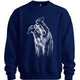 Borzoi - Tilted Dog Sweater