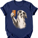 Borzoi - Selfie Dog T-Shirt