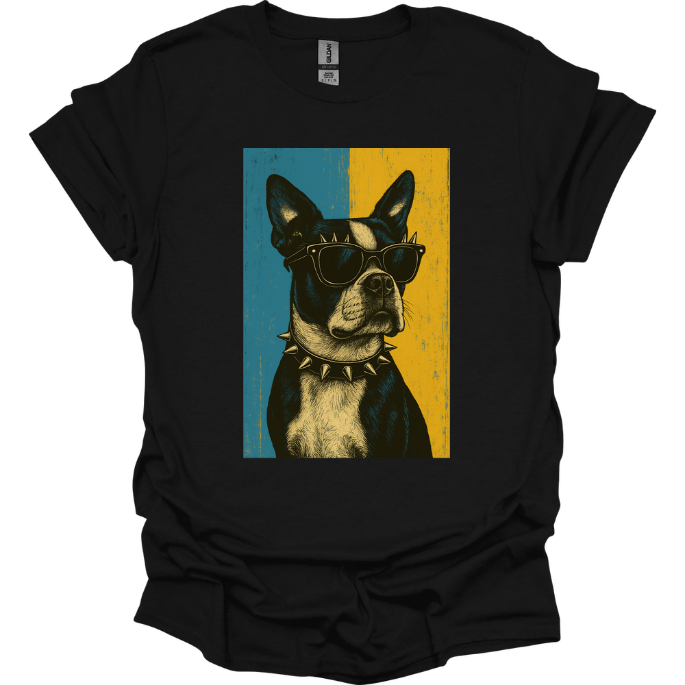 Boston Terrier - Punk Dog T-Shirt