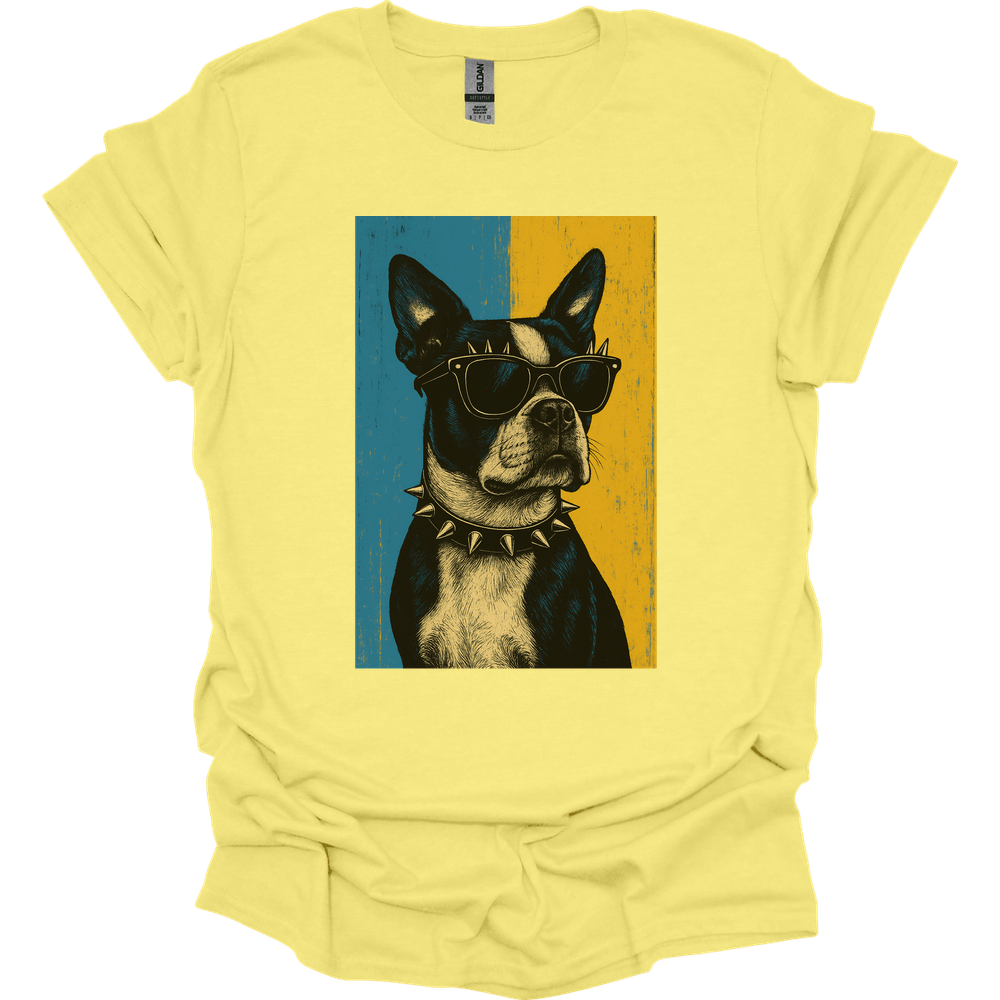 Boston Terrier - Punk Dog T-Shirt