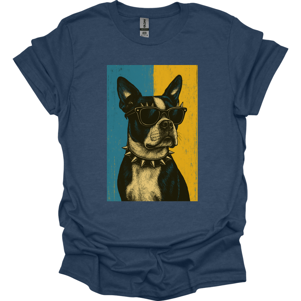 Boston Terrier - Punk Dog T-Shirt