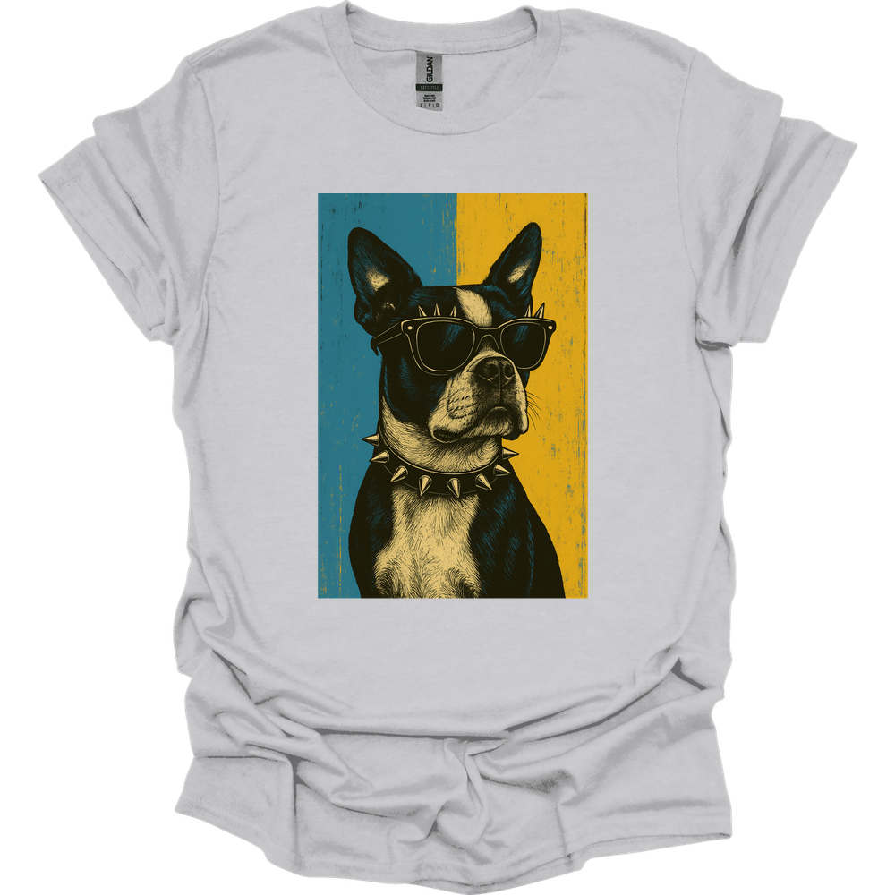 Boston Terrier - Punk Dog T-Shirt