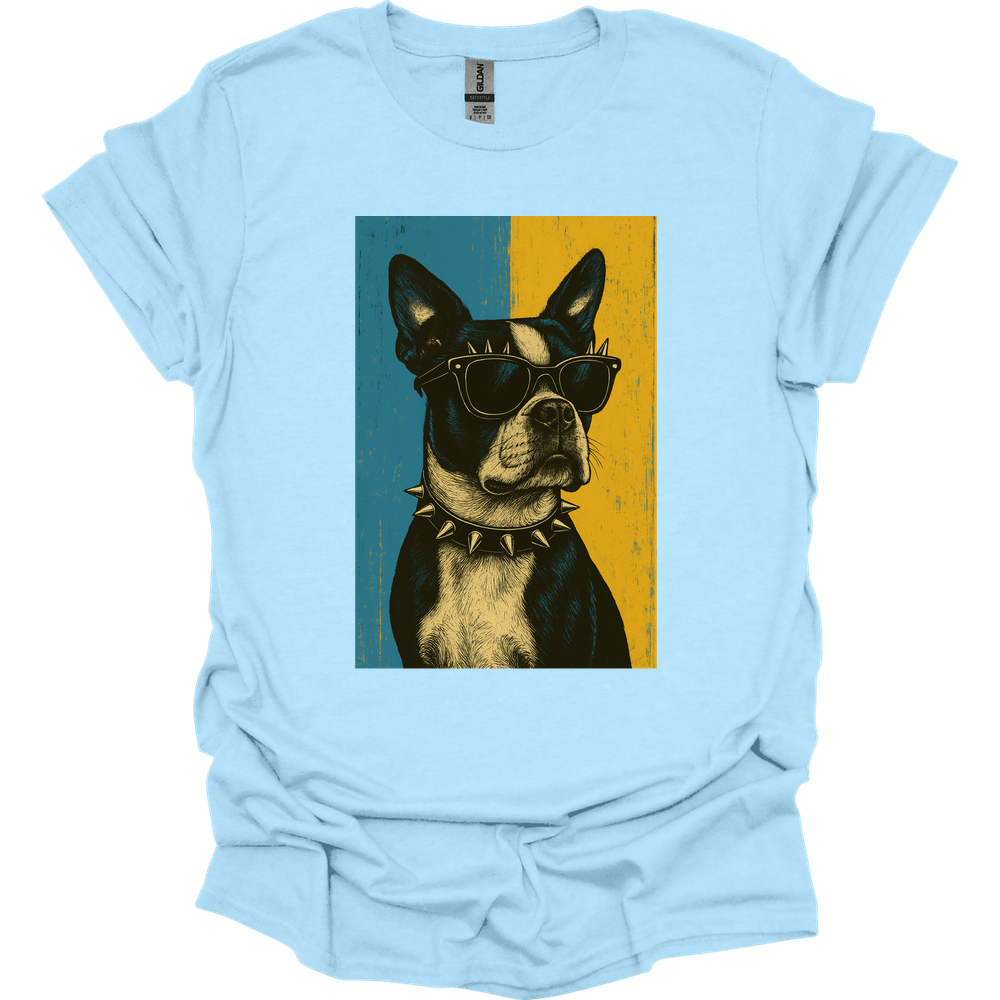Boston Terrier - Punk Dog T-Shirt