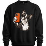 Boston Terrier - Selfie Dog Sweater