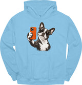 Boston Terrier - Selfie Dog Hoodie