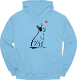 Boston Terrier - Sketch Dog Hoodie