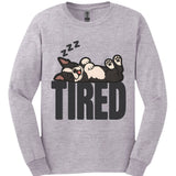 Boston Terrier - Tired Dog Long Sleeve