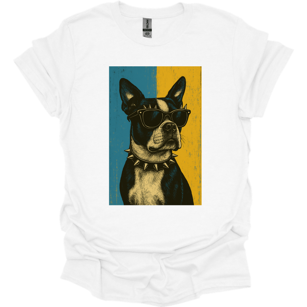 Boston Terrier - Punk Dog T-Shirt