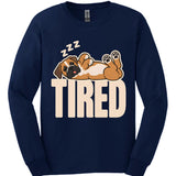 Boxer - Tired Dog Long Sleeve