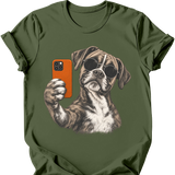 Boxer - Selfie Dog T-Shirt