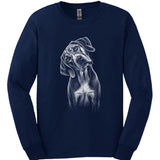 Bracco Italiano - Tilted Dog Long Sleeve
