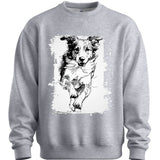 Brittany - Running Dog Sweater