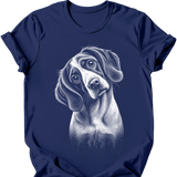Brittany Spaniel - Tilted Dog T-Shirt