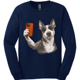 Bull Terrier - Selfie Dog Long Sleeve