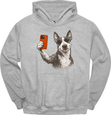 Bull Terrier - Selfie Dog Hoodie