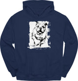 Bulldog - Running Dog Hoodie