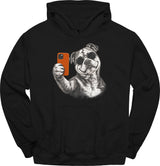 Bulldog - Selfie Dog Hoodie