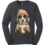 Catahoula Leopard - Hipster Dog Long Sleeve