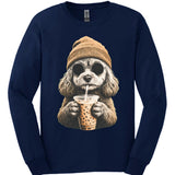 Cavapoo - Hipster Dog Long Sleeve
