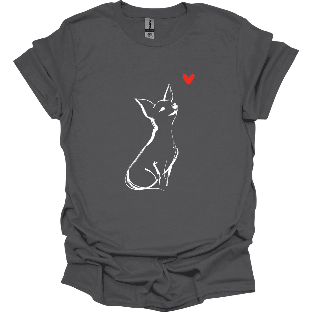 Chihuahua - Sketch Dog T-Shirt