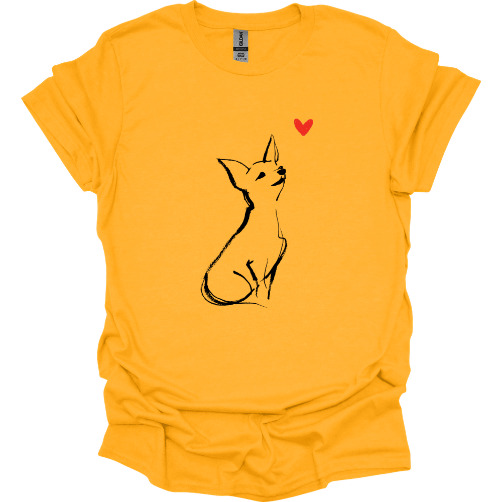 Chihuahua - Sketch Dog T-Shirt