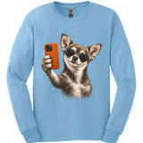 Chihuahua - Selfie Dog Long Sleeve