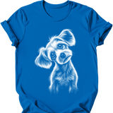 Chinese Crested - Tilted Dog T-Shirt