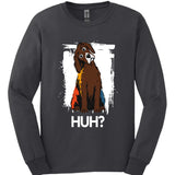 Chocolate Labrador - Huh Dog Long Sleeve