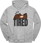 Chocolate Labrador - Tired Dog Hoodie