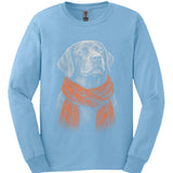 Chocolate Labrador - Winter Dog Long Sleeve