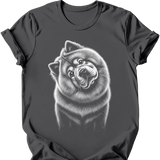 Chow Chow - Tilted Dog T-Shirt