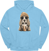 Cocker Spaniel - Hipster Dog Hoodie