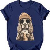 Cocker Spaniel - Hipster Dog T-Shirt