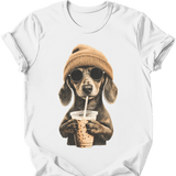Dachshund - Hipster Dog T-Shirt