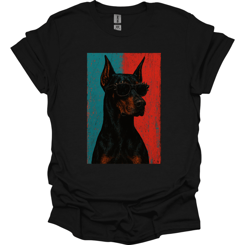 Doberman - Punk Dog T-Shirt