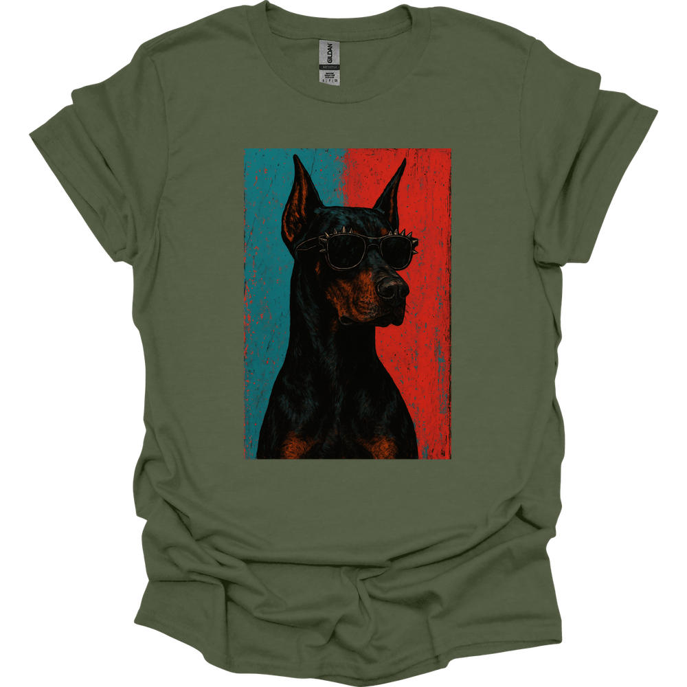 Doberman - Punk Dog T-Shirt