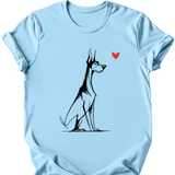 Doberman - Sketch Dog T-Shirt