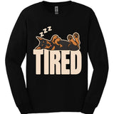 Doberman - Tired Dog Long Sleeve