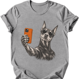 Doberman - Selfie Dog T-Shirt